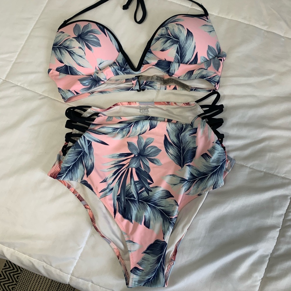 Victoria Secret Tropical Print High Rise Bikini